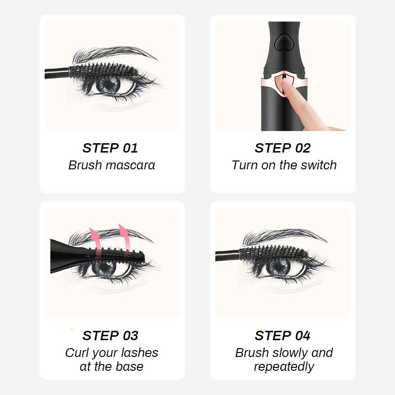 Electric Eyelash Curler for Instant Glam ✨ Blink & Dazzle!