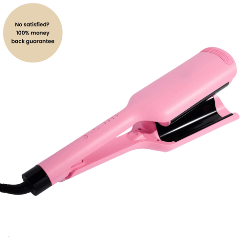✨32MM French Deep V Hair Waver | Ionic Egg Roll & Wool Curls Curling Iron for Home Salon Styling