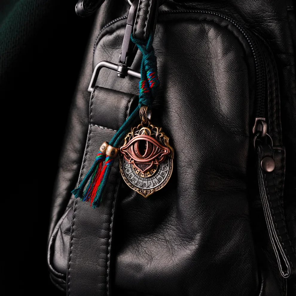 👁️‍🗨️Handmade Tarot Vision Pendant: Connect to Cosmic Wisdom Anytime(Cheat Sheet Included) 🔥🔥 Buy 2 Get 10% Off