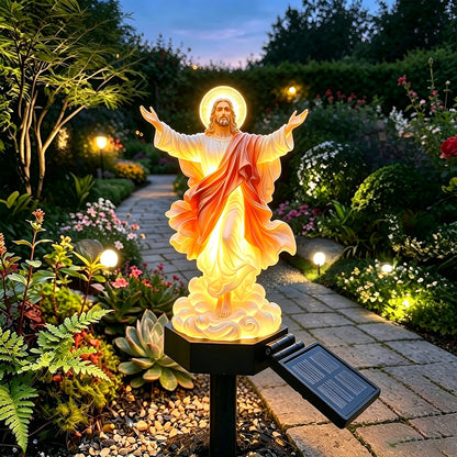 TODAY'S SPECIAL OFFER-50% OFF🔥 JESUS CHRIST ASCENSION SOLAR GARDEN LIGHT