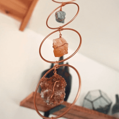 🔥Raw Crystal 7 Chakra Gemstone Wall Decor🥳Buy 2 Get 10% Off