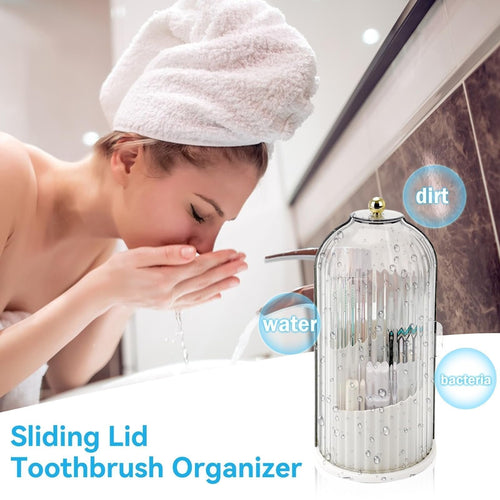 🏡🔥Hot Sale 53% OFF✨Sliding Lid Toothbrush Organizer