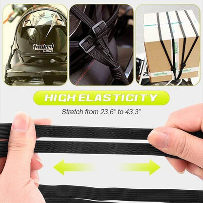 🔥🔥Helmet Rope Highly Elastic Luggage Binding Cord