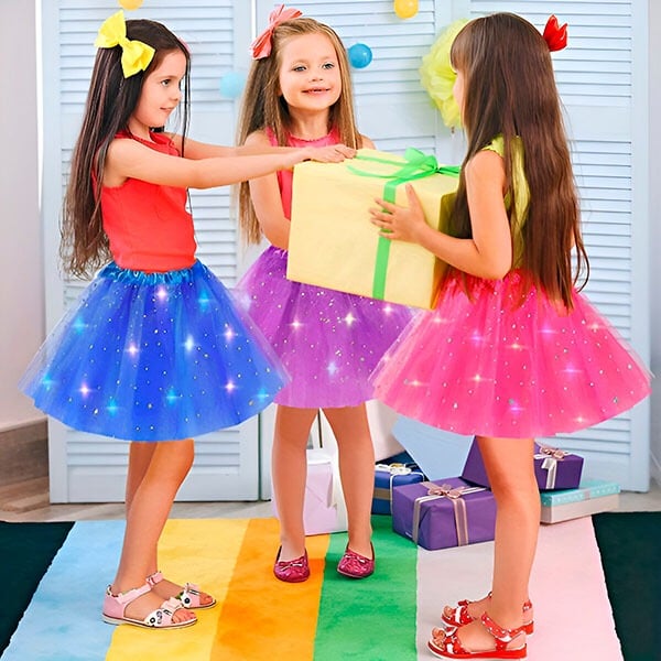 Final Clearance!🌟 Princess Glow LED Skirt | Soft, Safe & Stretchy for All-Day Play– Last Chance at This Price! 🔥🔥Buy 2 Get 10% Off