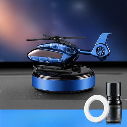 🚗 Solar Rotating Helicopter Car Diffuser – Automatic Spin & Long-Lasting Freshness ✨