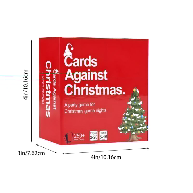 🏆Flash Sale⚡🔥Cards Against Christmas - Game for Christmas Nights