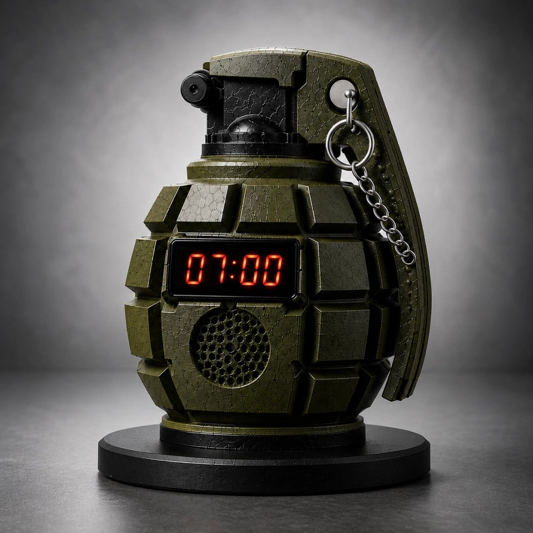 🥳Grenade Alarm Clock