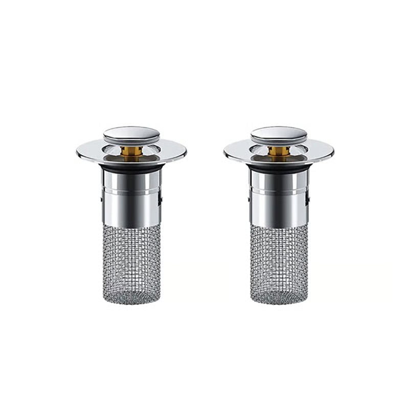 Sink Drain Strainer – Buy 2 Get 1 FREE! 🚫✨ Clog-Free Drain in Seconds!