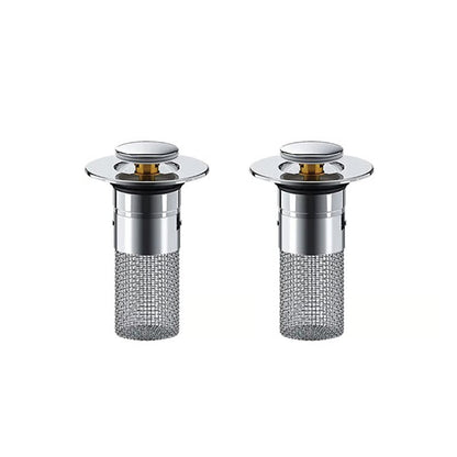 Sink Drain Strainer – Buy 2 Get 1 FREE! 🚫✨ Clog-Free Drain in Seconds!