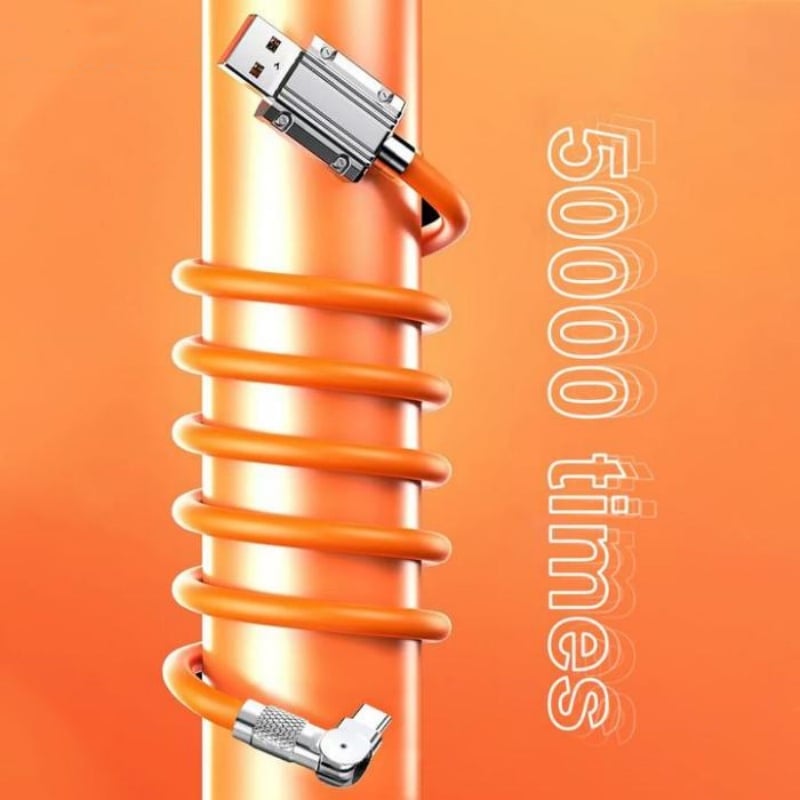 ⚡180° Rotating Streamer Data Cable