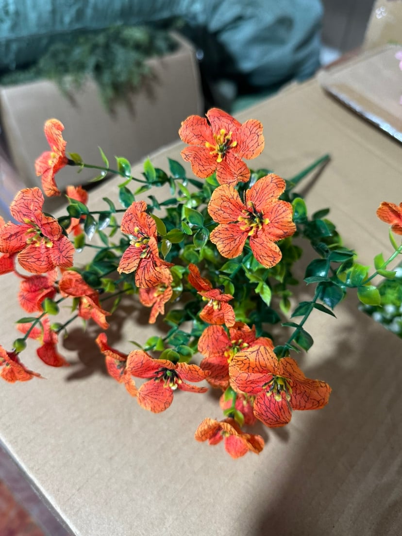 🎁 Last Day Sale - 50% Off 🔥Outdoor/Indoor UV Resistant & Waterproof Artificial Flower Decor🌱