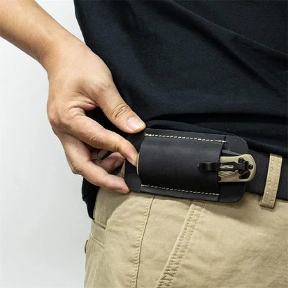 🔥Leather Pocket Belt Knife Case