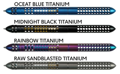 LIGHT: Forever Bendable Titanium Pen, Flexible Portable Metal Pen
