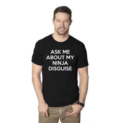 🔥🤣Ninja Disguise T-shirt，😍 Buy 1 Get 1 Free