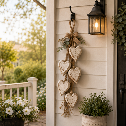🤎 Hanging Heart Wall Decor - A Heartwarming Gift for Every Home