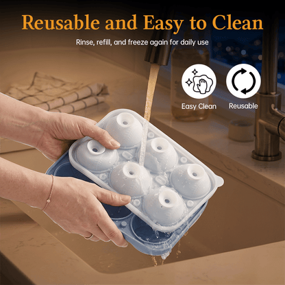 🧊⚾Baseball-Shaped Ice Ball Mold 🥃