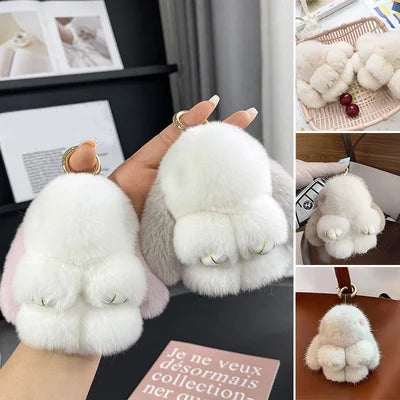 💕Early Bird Special Offer: 60% OFF🐰 Handmade Soft Bunny PomPom Charms   🔥🔥 Buy 2, Get 10% Off