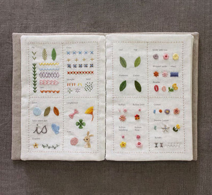 🌈Beginner-Friendly💕2026 Upgraded Embroidery Stitch Book Kit