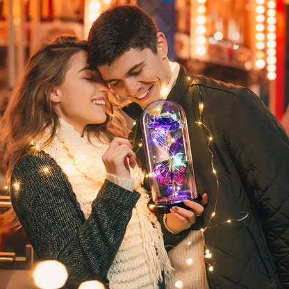 🌹Eternal Butterfly Rose Glass Dome Display with LED Light🥳Buy 2 Get 10% Off