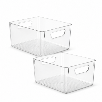 🔥 BIG SALE 🔥 Crystal Clear Freezer Storage Bins | More You Buy, More You Save!