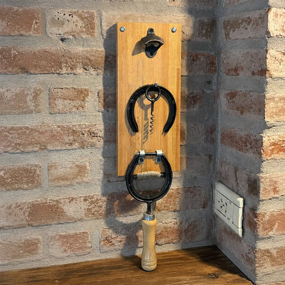🔥LAST DAY 50% OFF - 🍷 Wall-Mounted Bottle Opener – Easy One-Hand Beer & Wine Opener