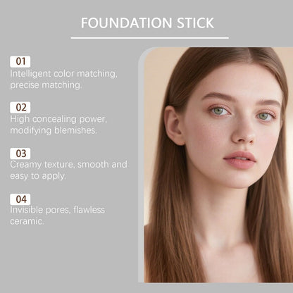 🔥2-in-1 Color-Changing Foundation Stick | Buy 1 Get 1 FREE!🔥