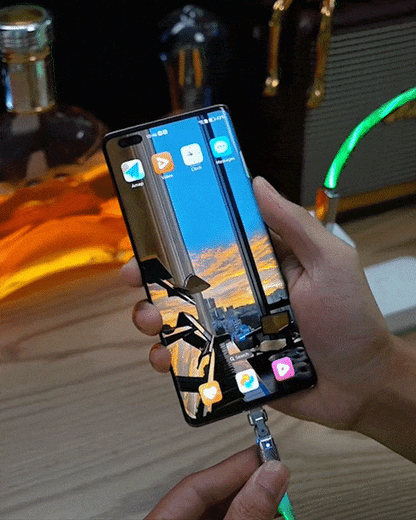 ⚡180° Rotating Streamer Data Cable