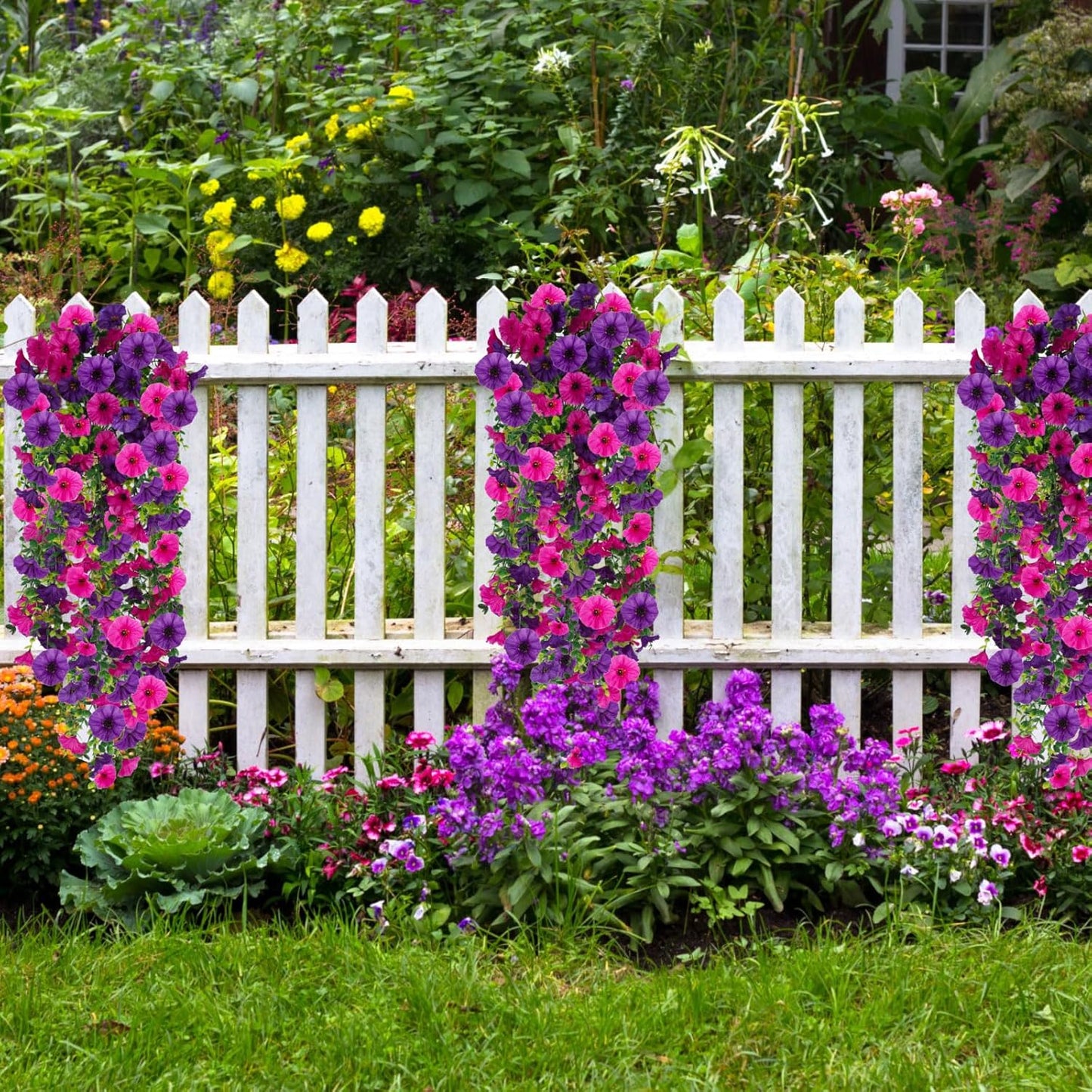 🌺UV Resistant Hanging Artificial Morning Glory Vine 💖  🔥🔥 Buy 3, Get 15% Off