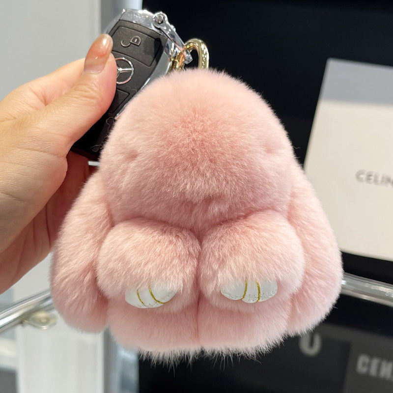 💕Early Bird Special Offer: 60% OFF🐰 Handmade Soft Bunny PomPom Charms   🔥🔥 Buy 2, Get 10% Off