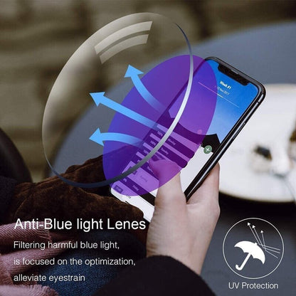 New Sapphire high hardness anti blue light  reading glasses