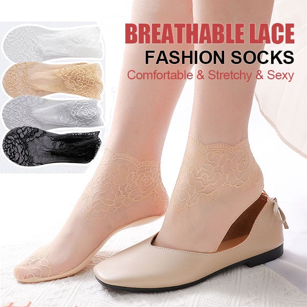 💋 Ladies Fashion Lace Socks🥳