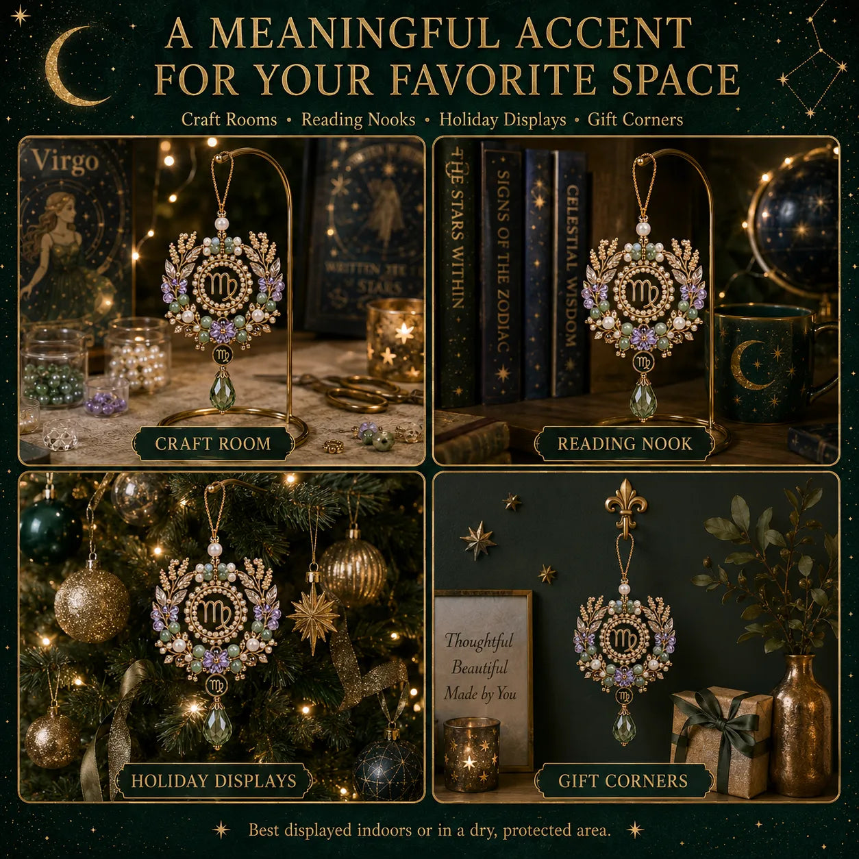✨ Zodiac Blessing Beaded Ornament DIY Kit