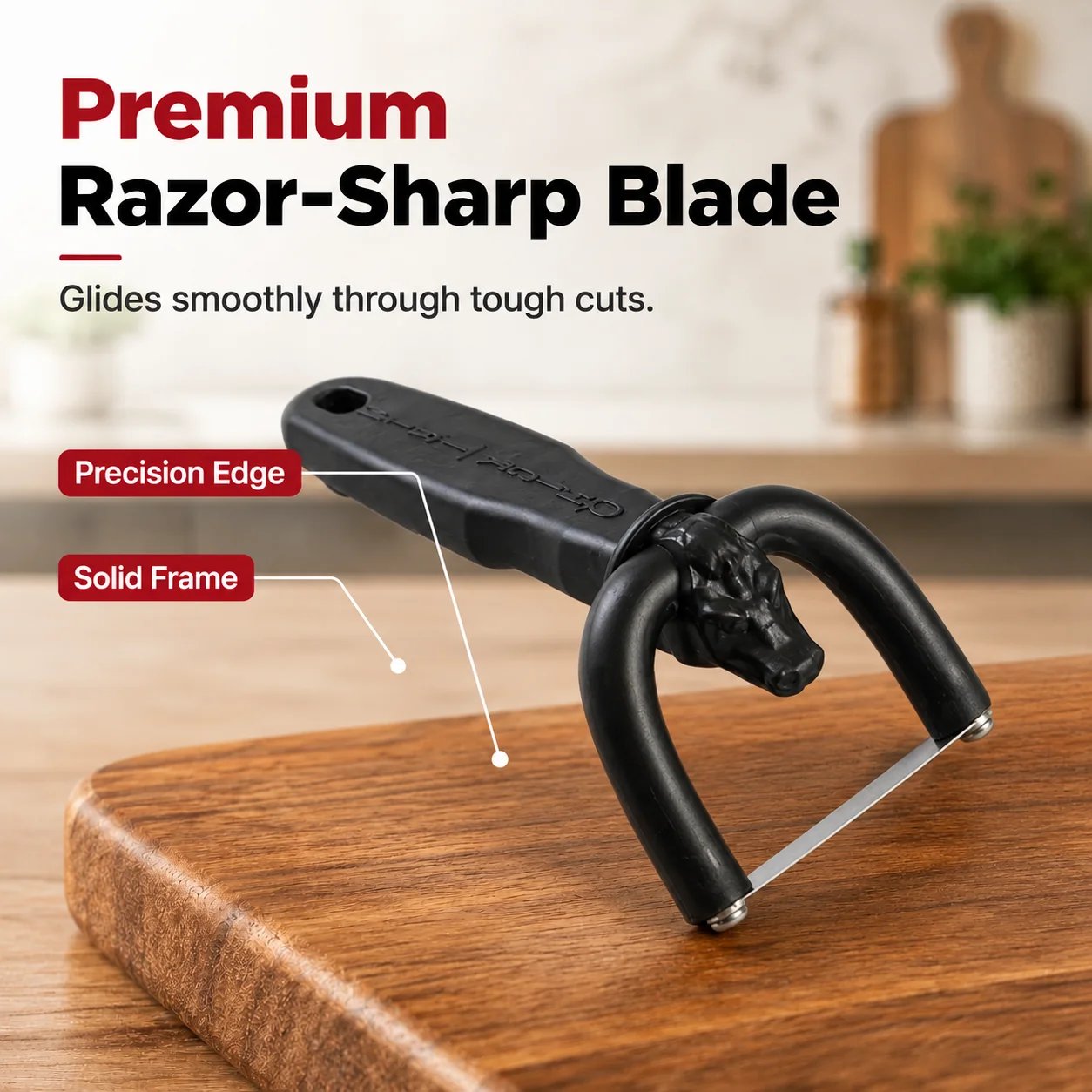 🥩 Handheld Fat Trimmer for Beef & Pork BBQ Prep