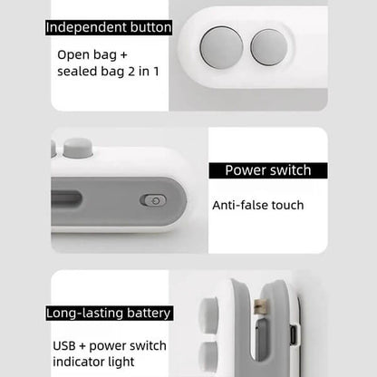 Upgraded Mini Bag Sealer