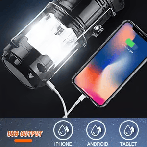 Collapsible LED Camping Lanterns Lightweight  Solar