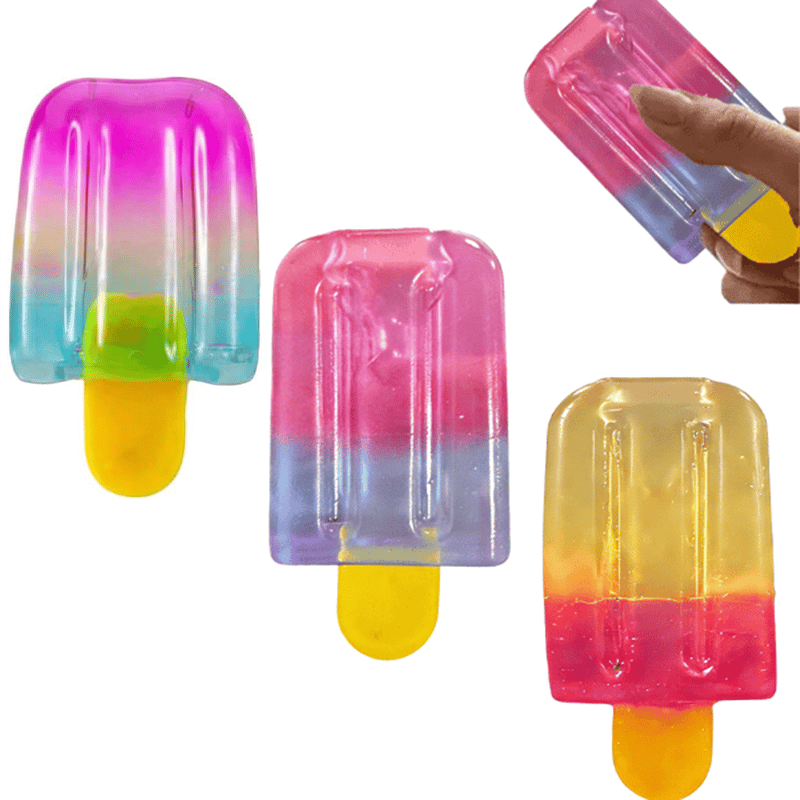 🔥Ice Cream Squeeze Squishy, Ice Cream Squishy, Slow Rise Sensory Fidget Toy, Easter Basket Stuffers Party Favors🍦Buy 2 Get 1 Free-3PCS