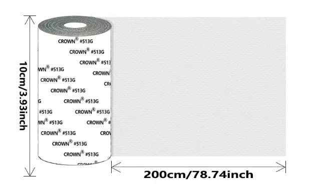 Self-adhesive tarpaulin repair patc
