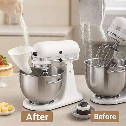 🔥This Week 50% OFF - ✨Flour Funnel for Kitchen Aid Stand Mixer🥳Buy 2 Get 10% Off