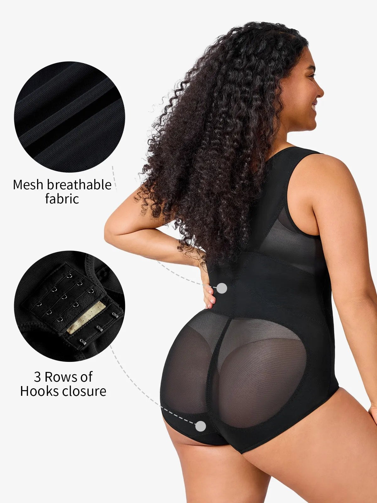 🏆 High-Waist Shapewear Bodysuit – Sculpt Your Dream Curves ✨