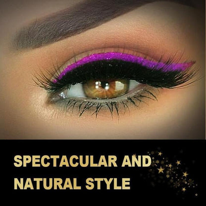 💖REUSABLE SELF-ADHESIVE EYELINER & GLITTER EYELASH STICKERS💖