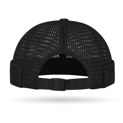 🏆Limited Time Sale 49% OFF🧢Men's Breathable Brimless Docker Hat – Lightweight Mesh Skull Cap for Summer Outdoor Wear