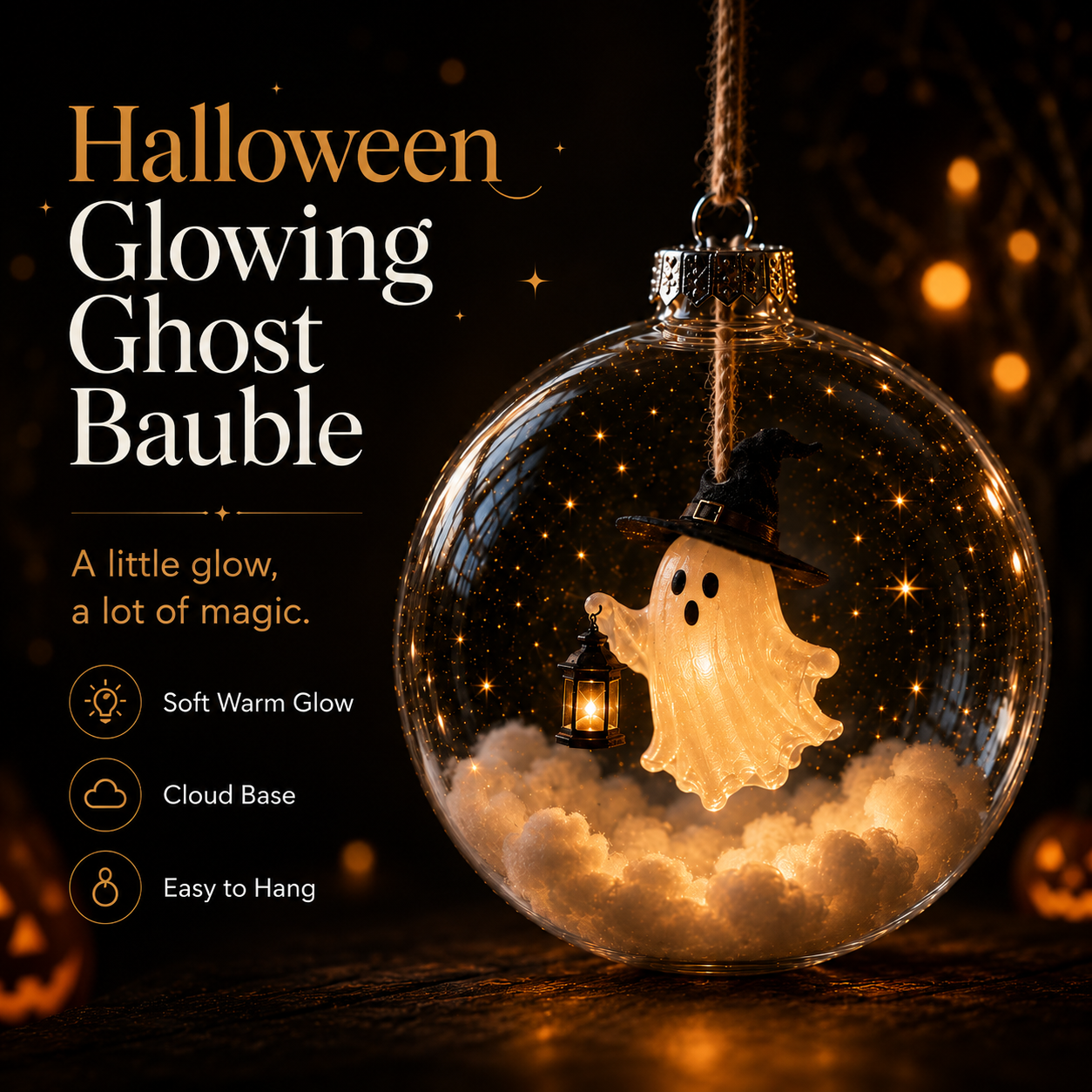 🎃 Halloween Early Bird Sale | 49% OFF🎃 Halloween Glowing Mini Ornament Collection