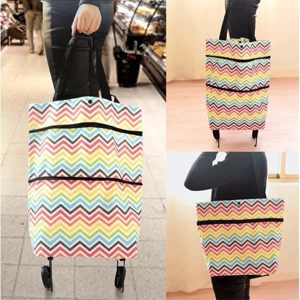 🏆 Last Day Special Price £12.99 ! 🔥 2-in-1 Shopping Bag Foldable Green Bag