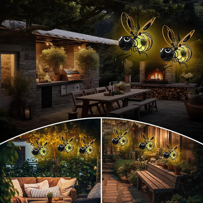 🏆 50K+ SOLD! Almost Gone-⚡🔥Outdoor Hanging Solar Bee Light