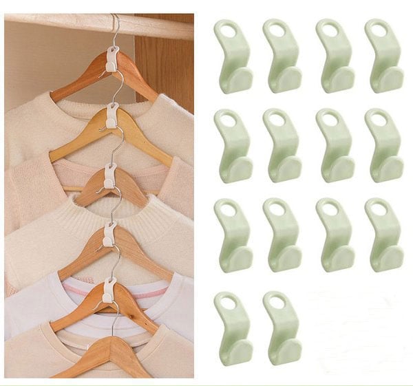 🔥The best closet helper]Space-Saving Clothes Hanger Connector Hooks