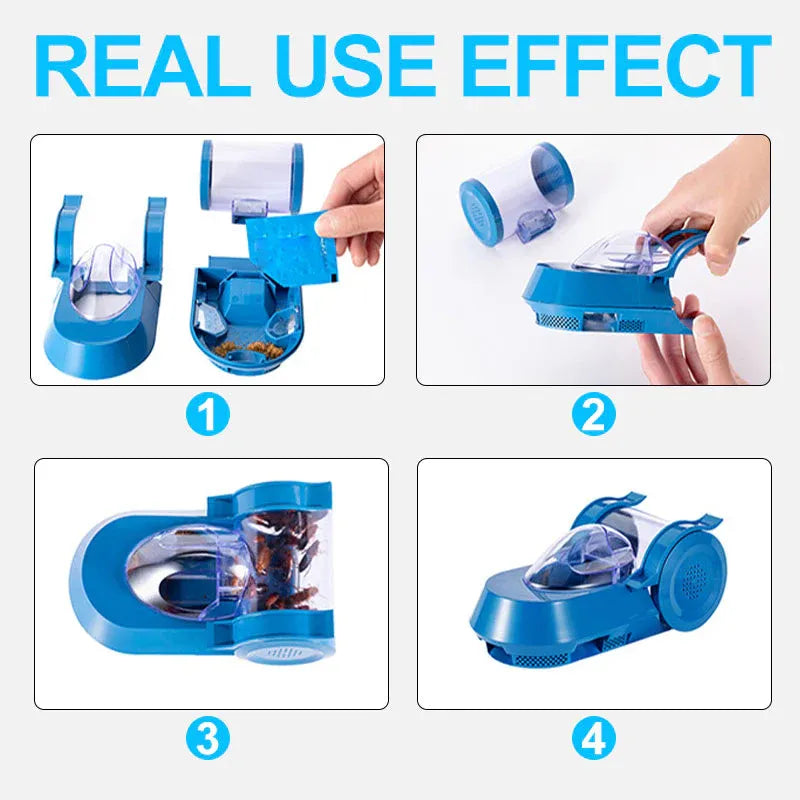 🥳2026 HOT SALE🥳💞50K+ SOLD!🪳🛡️ ! Household Cockroach Trap – Powerful bait, enclosed design. Reusable, eco‑friendly. Keep kitchen pest‑free. ✨🍽️