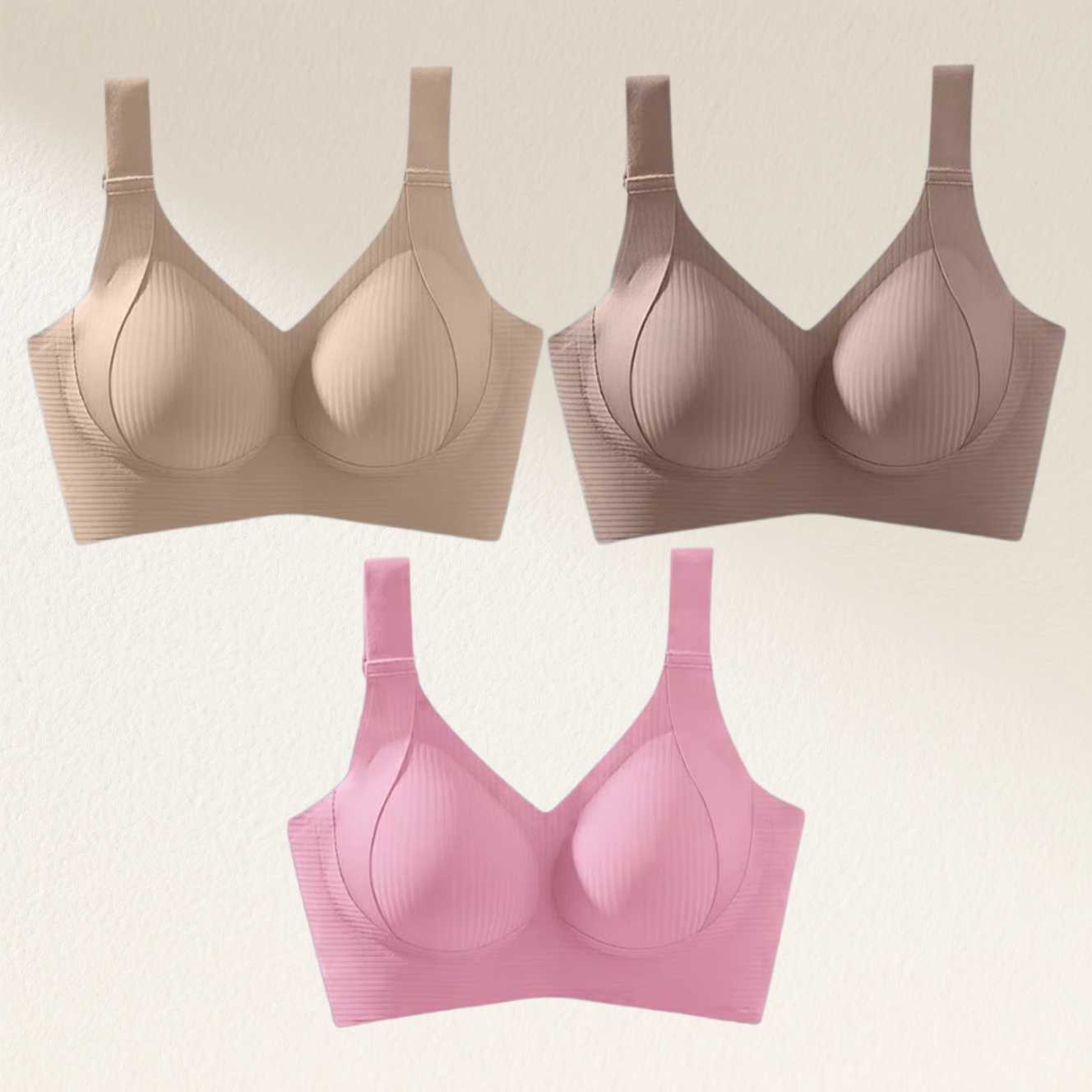 🎁 Buy 1 Get 3 Packs🔥 Super firming bra | Wire-free bra 👍 No more sagging breasts (3-Pack Value Set)