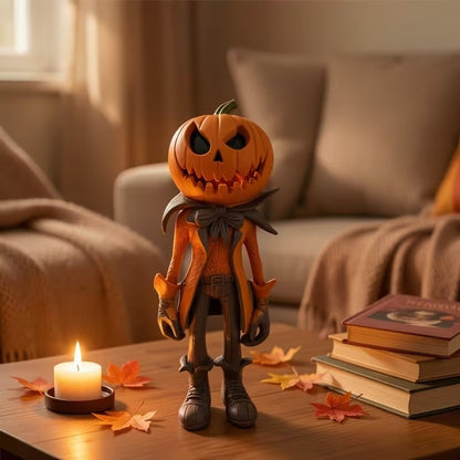 🎁🎉 50% OFF This Week! 🌟👻 Halloween Pumpkin Man Figurine 🎃