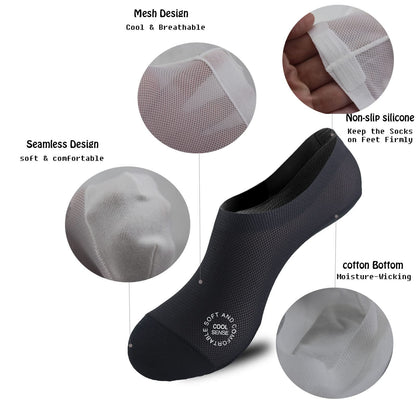 🔥Best-Selling Unisex Ultra-Thin Non-Slip No-Show Socks