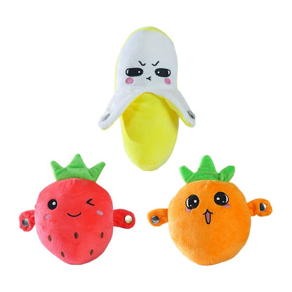 🌟 Final Clearance! 💖Interactive Music Plush Toy Set🍌🍓🥕